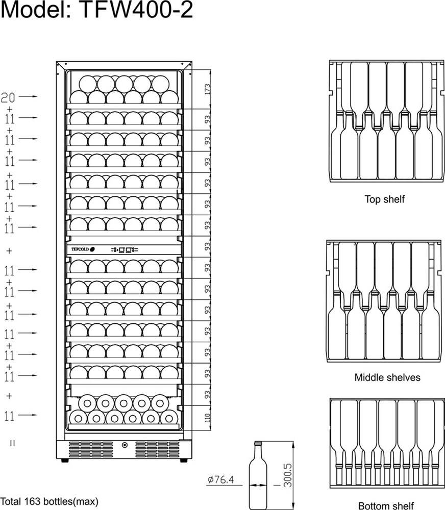 tefcold-tfw-400-2f-schema
